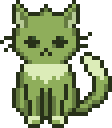 Matcha, un chat vert the